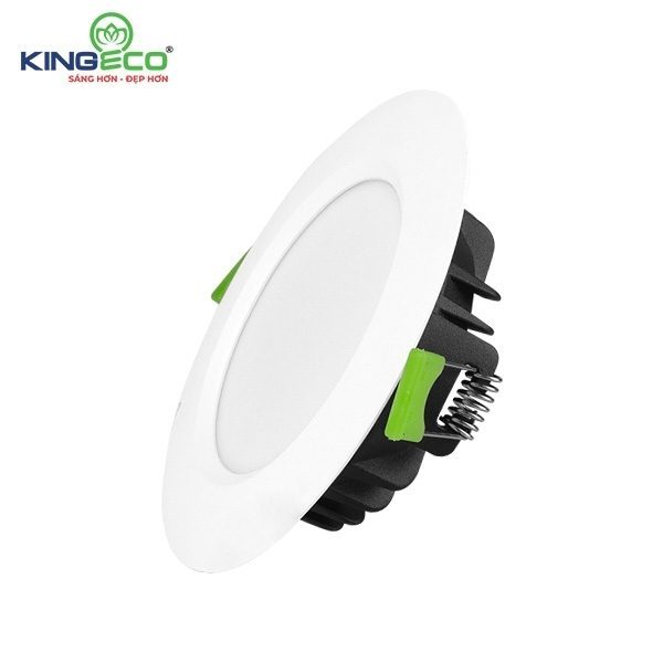 Đèn LED Âm Trần Mặt Trắng Đổi Màu