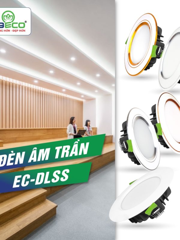 Đèn LED Downlight tán quang EC-DL-7SS-T118-DM (Đổi màu)