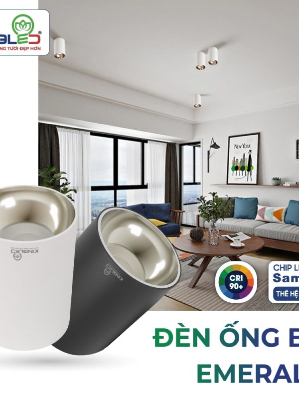 Đèn LED Đèn led Ống Bơ OBR-15SS-T-D (Trắng)