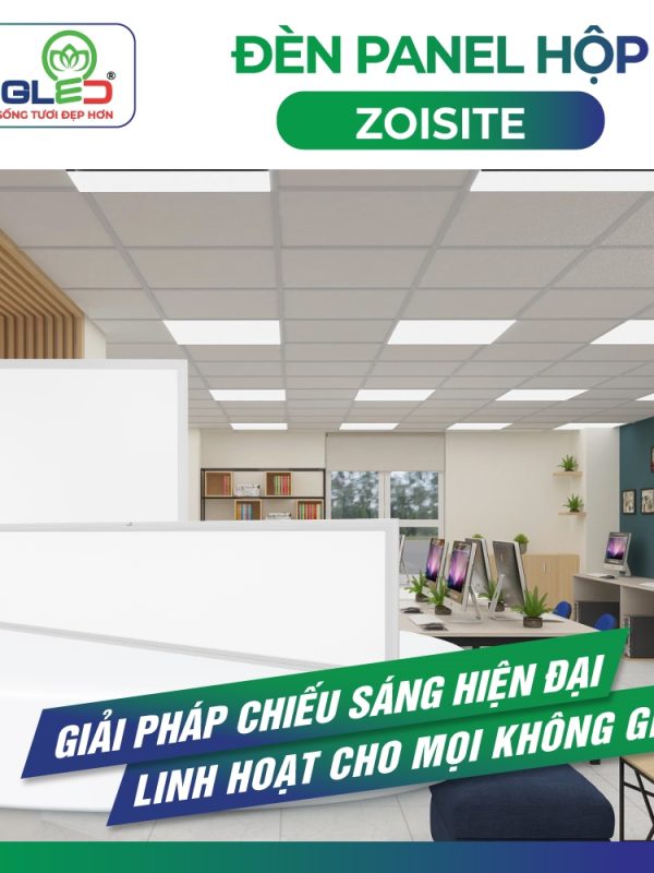 Đèn led Học Đường Kingled 500->970 40W kích thước D1200xR300xC67xT mm