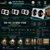 Đèn led Âm Trần Rọi Kingled Dòng Turquoise, 2 bóng, góc chiếu 15°, 3 Chế Độ Ánh Sáng 24W kích thước A168xB88xC75mm lỗ khoét 160x75mm