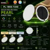 Đèn led Âm Trần Siêu Mỏng Kingled Dòng Pearl, Tròn, 3 Chế Độ Ánh Sáng 18W Ø230*C21mm lỗ khoét Ø210mm