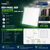 Đèn led Panel Hộp Kingled Dòng Zoisite 40W kích thước D600xR600xC30mm lỗ khoét 590x590mm