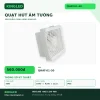 Quạt Hút Âm Tường Kingled Động cơ 100% dây đồng 40W kích thước D340xR340xC123mm lỗ khoét 300x300mm