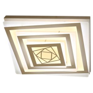 Đèn ốp trần LED mâm vuông kim cương 50cm Venus KD9620