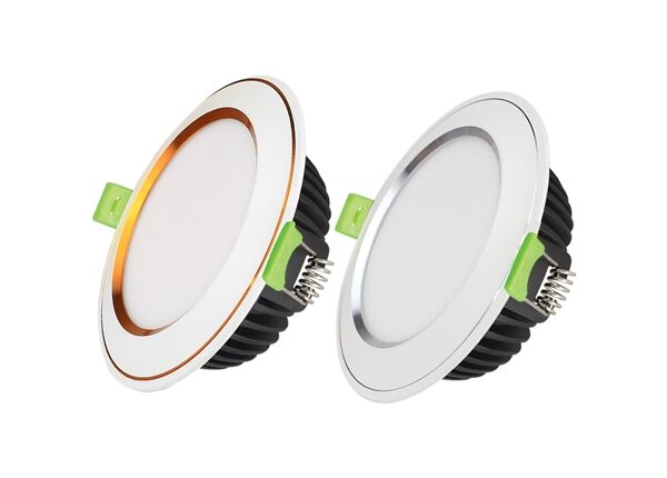 Đèn Âm Trần Diamond 10W Mặt Cong, Đổi Màu