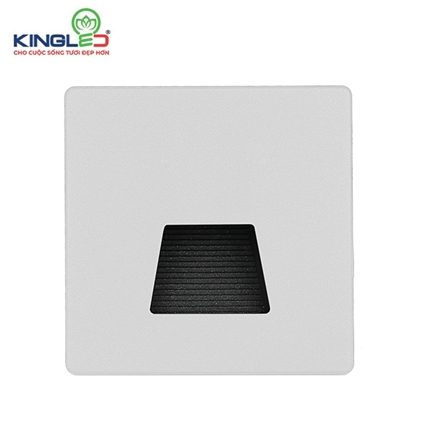 ĐÈN BẬC THANG MẶT TRẮNG AB-3-V-T KHÔNG CẢM BIẾN