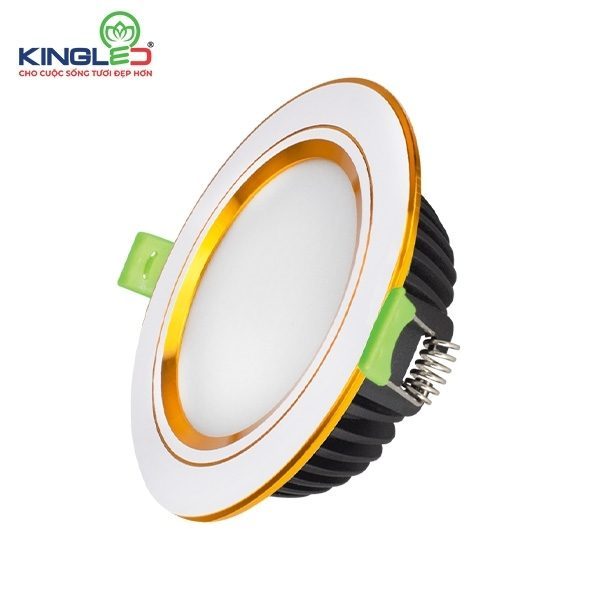 Đèn LED Âm Trần Diamond Đổi Màu Mặt Viền DDL-10SS-T120-DM