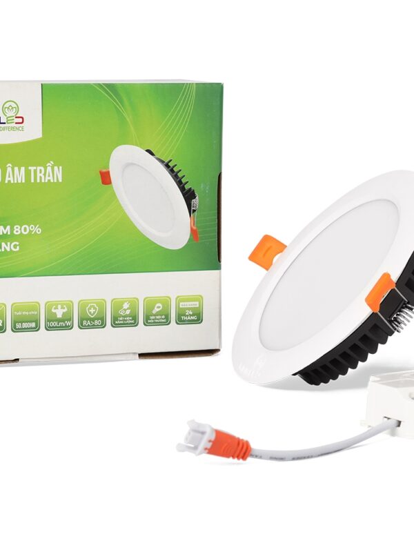 ĐÈN LED DOWNLIGHT 12W ĐỔI MÀU (DL-12-T140)